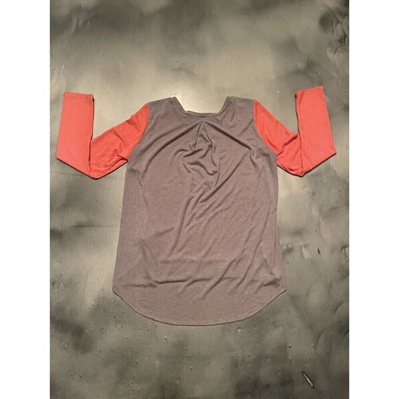 Hail3y:23 Color Block Pink Gray Pullover Sweater Medium - Picture 3 of 4